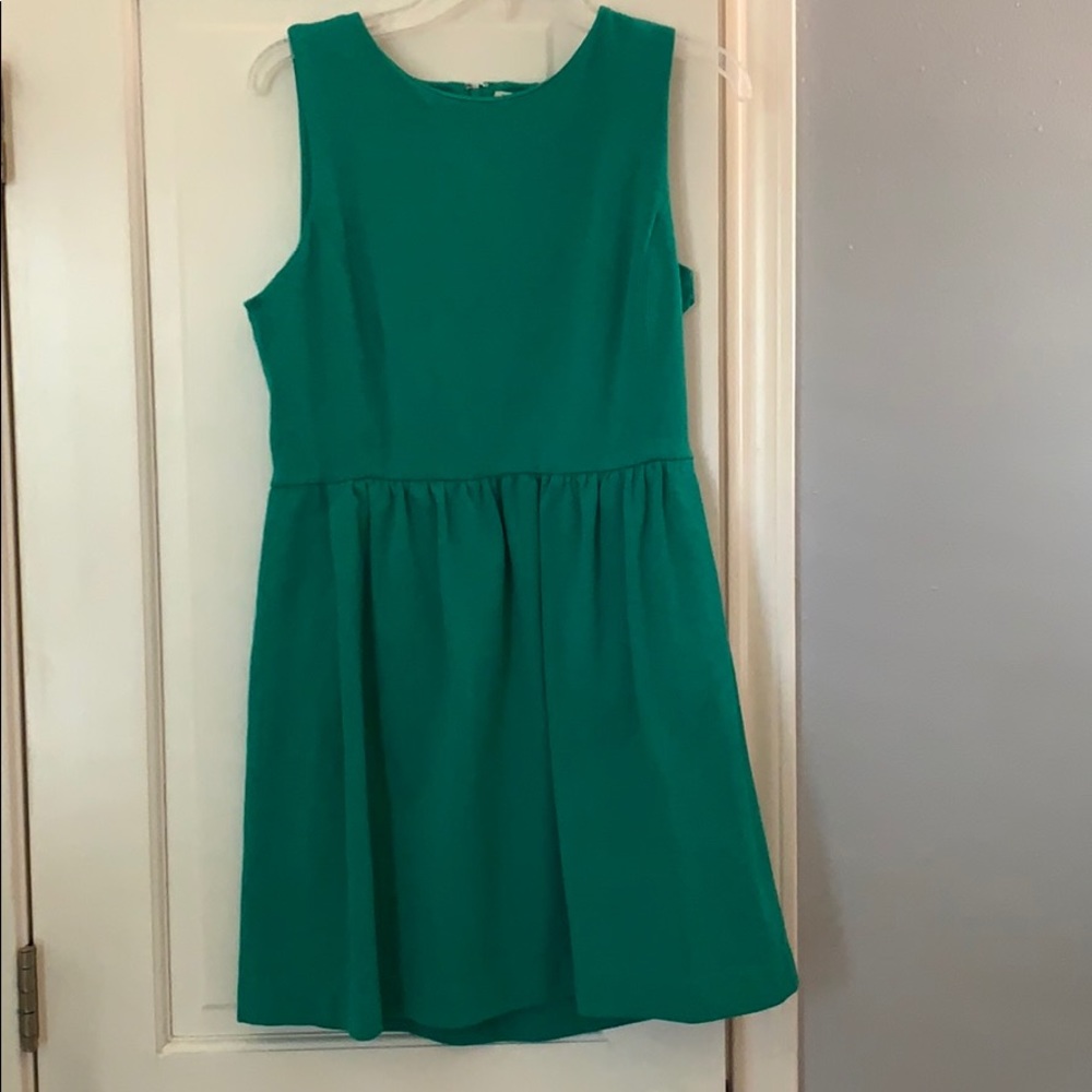 J Crew Dress size M kelly green